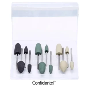 Pointe à polir dimantée à basse vitesse, 12 pièces